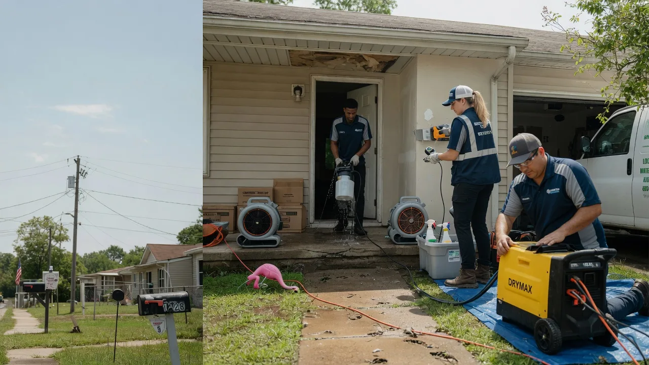 Storm Damage Water Removal in Waverly, TN near me